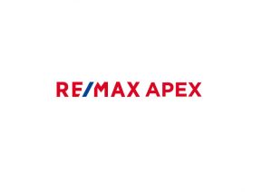 The logo of RE/MAX APEX here in Osaka, Japan